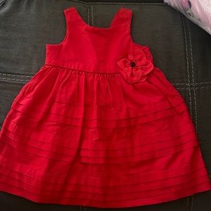 Jamie and Jack red dress